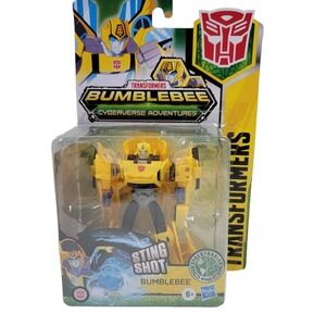 Transformers Cyberverse Adventures Sting Shot Bumblebee Action Figure